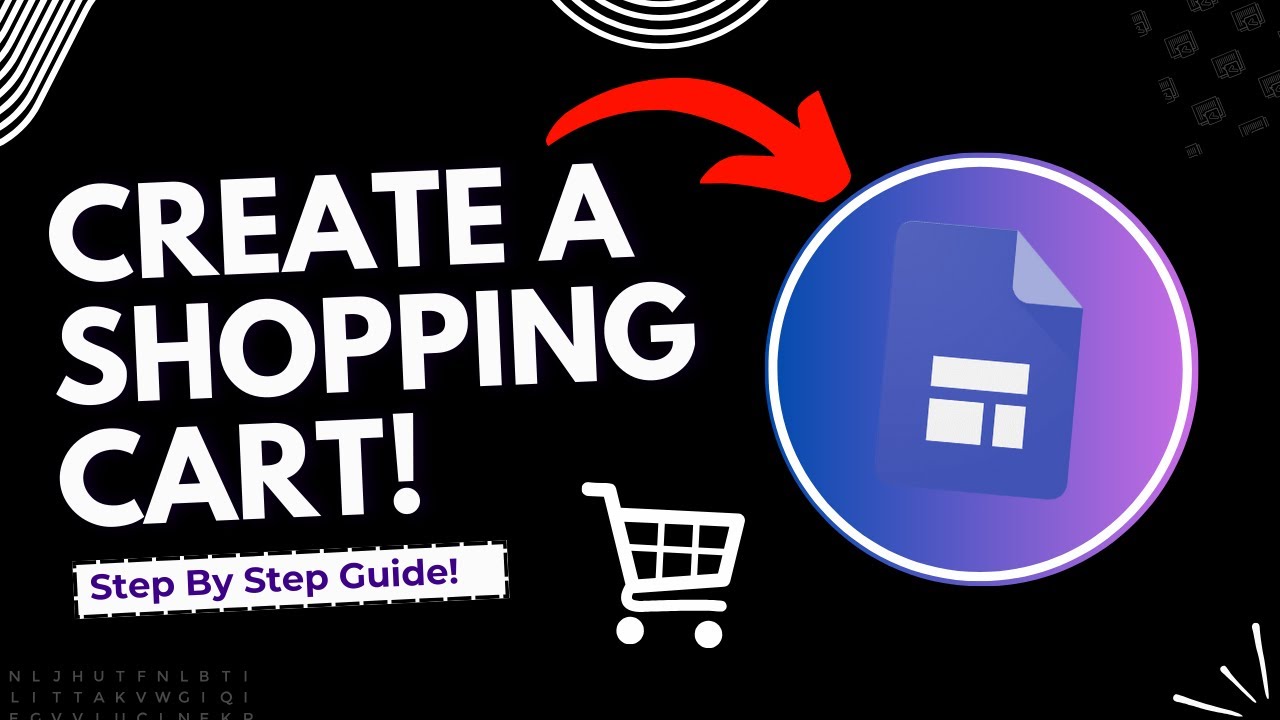 How to make shopping cart on google sites | Full Guide