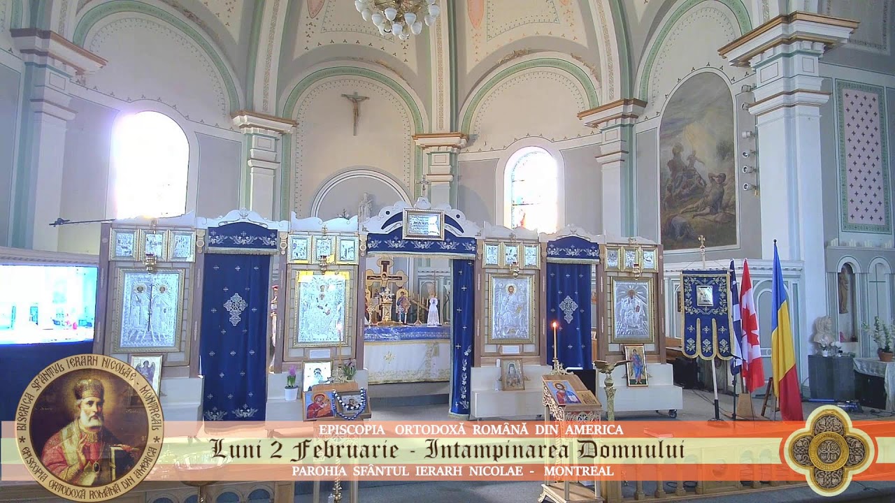 Luni 2 Februarie - Intampinarea Domnului