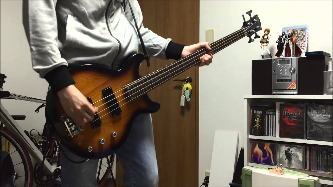 【LUNA SEA】ROSIERを気軽に弾いてみた~bass cover~