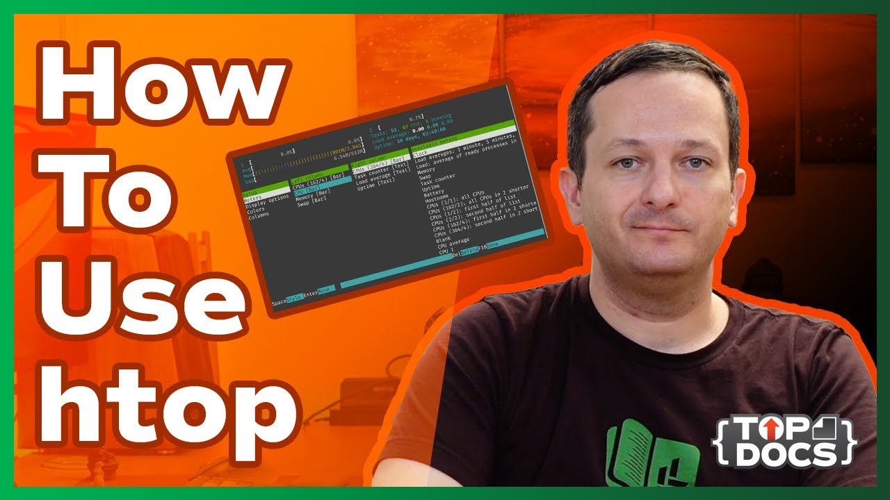 The htop Command | Linux Essentials Tutorial