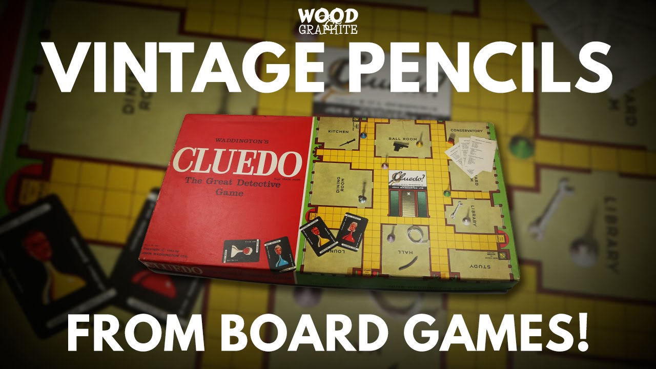 Vintage Pencils from Board Games! - ✎W&G✎