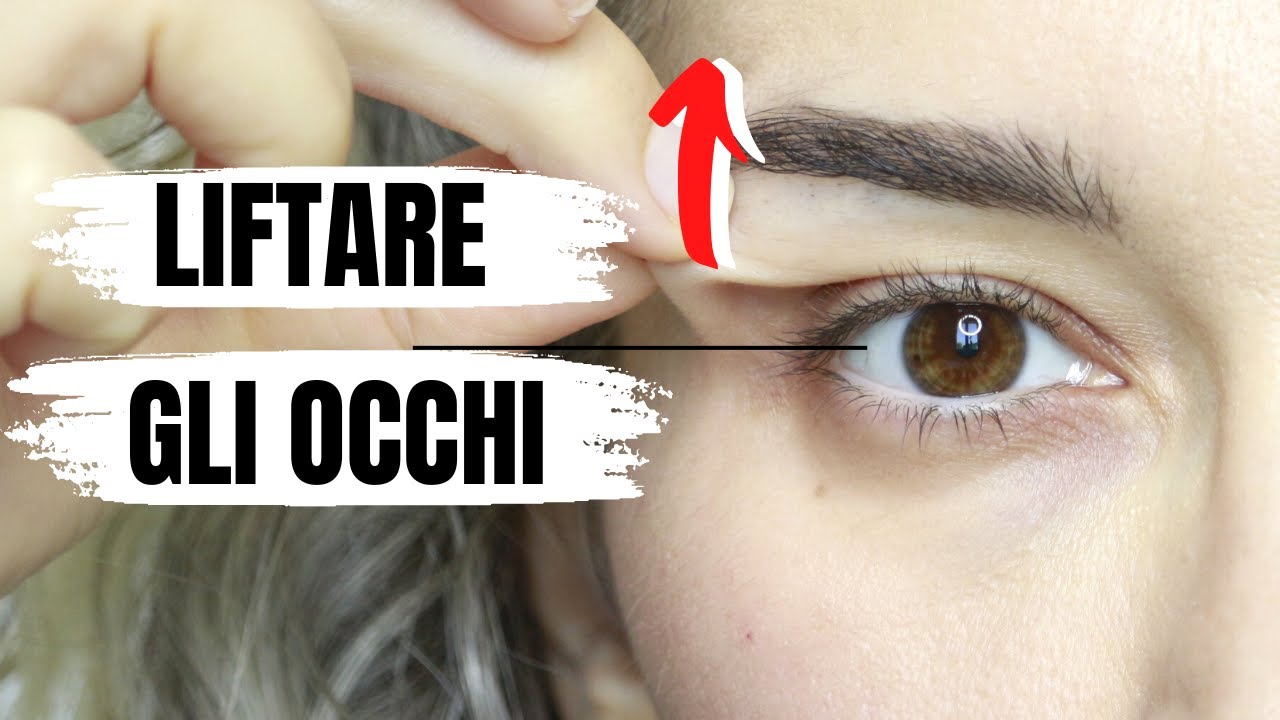 Lifting occhi senza chirurgia: con la ginnastica facciale e l'auto massaggio