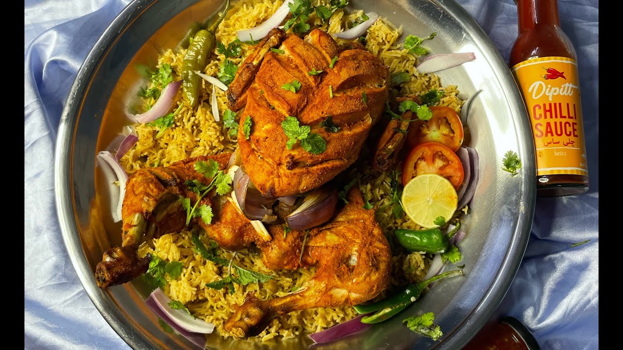 Best Masala Chargha with Masala Rice Easy recipe by chef Javaria