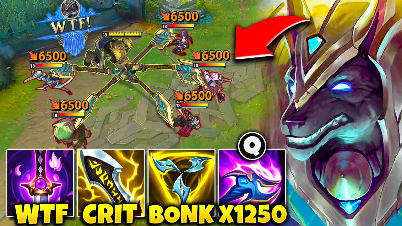 The most perfect game of Nasus you'll ever see on my channel (1250 STACKS, FULL AD)