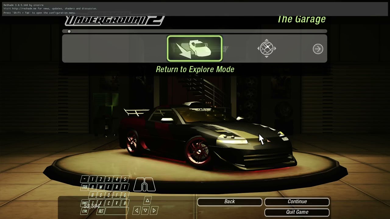 NFS Underground 2 with Mods - Minor modifications