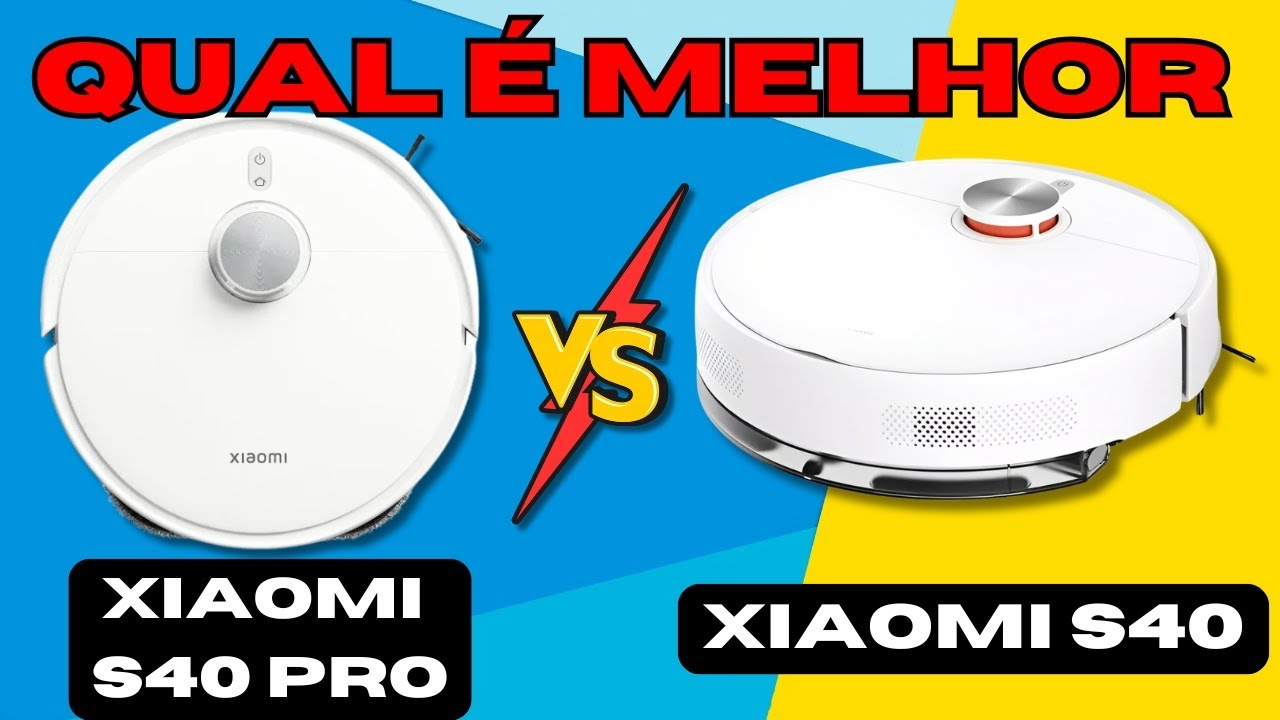 [NOVO] XIAOMI S40 PRO é melhor que o XIAOMI S40? Qual Robô aspirador Comprar? Entenda as Diferenças!