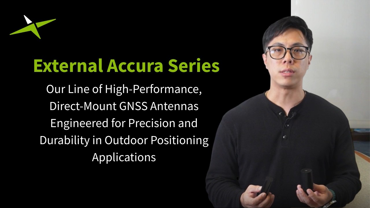 External Accura Series | Direct-Mount GNSS Antennas – L1, L1/L2/L5 & L-Band Options | Taoglas