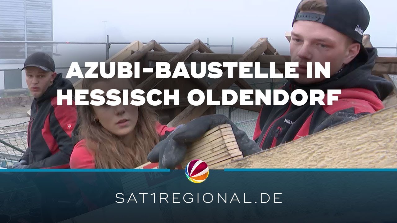 Azubi-Baustelle: In Hessisch Oldendorf haben nur Lehrlinge das Sagen