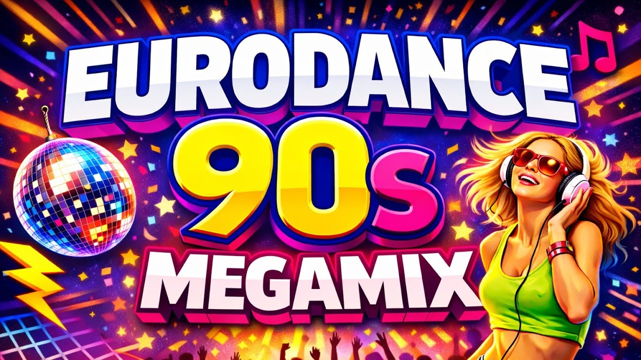 90s EURODANCE MEGAMIX | Nonstop Dance Party | DJ Denir | Activate, Dj Company, Dj Bobo...