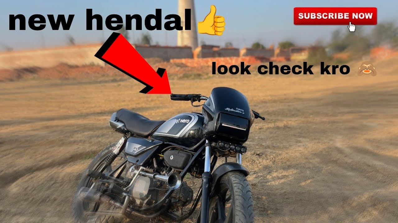 New hendal install 👍💫 final look , 😍❣️ Subscribe kro 😄