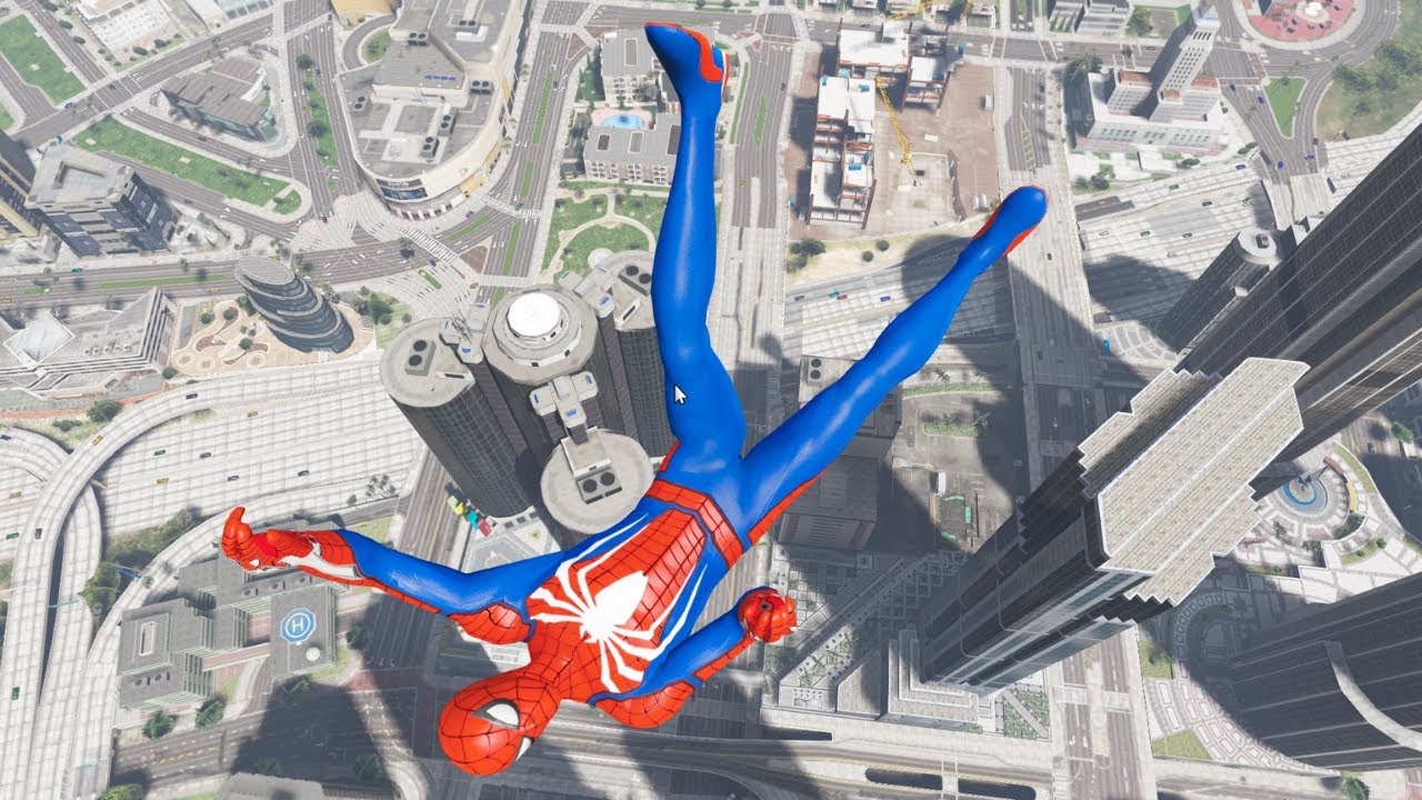 GTA 5 Spider-Man Ragdolls & Crazy Jumps/Fails | Euphoria Physics Funny Moments Compilation part #17