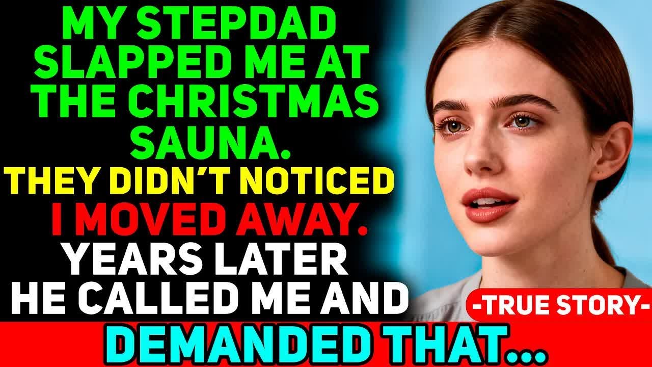 My STEPDAD Slapped Me At The Christmas — I Moved Away but Years Later He Called me to