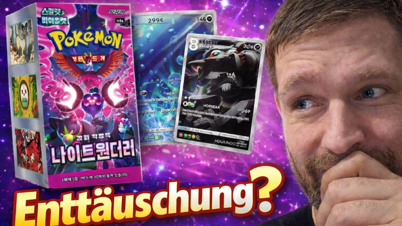 Pokémon Night Wanderer Opening – Kein Hit?! 😳 Korean Booster Box enttäuschend?