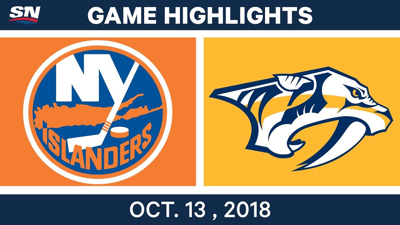 NHL Highlights | Islanders vs. Predators - Oct. 13, 2018