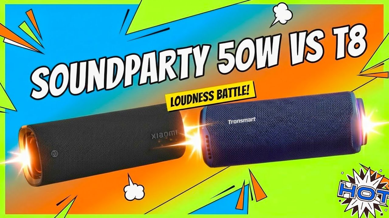 Xiaomi Sound Party 50w VS Tronsmart T8 