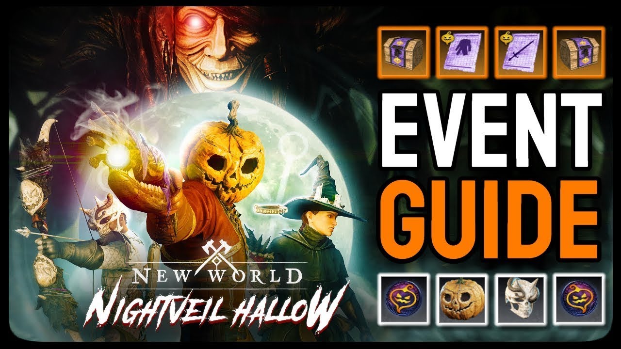Przewodnik po wydarzeniach Nightveil Hallow (New World: Aeternum)