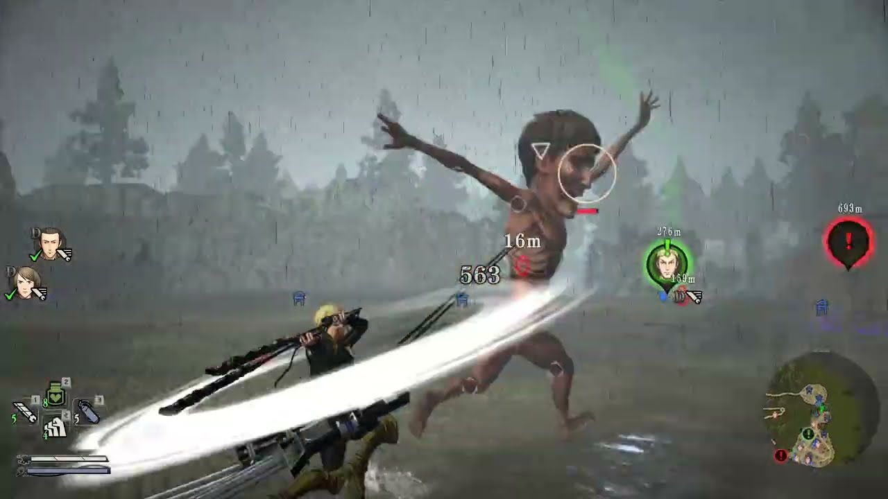 Attack On Titan 2:Final Battle / Scout Mission 1 Inferno Gameplay / #GAMEPLAY 1