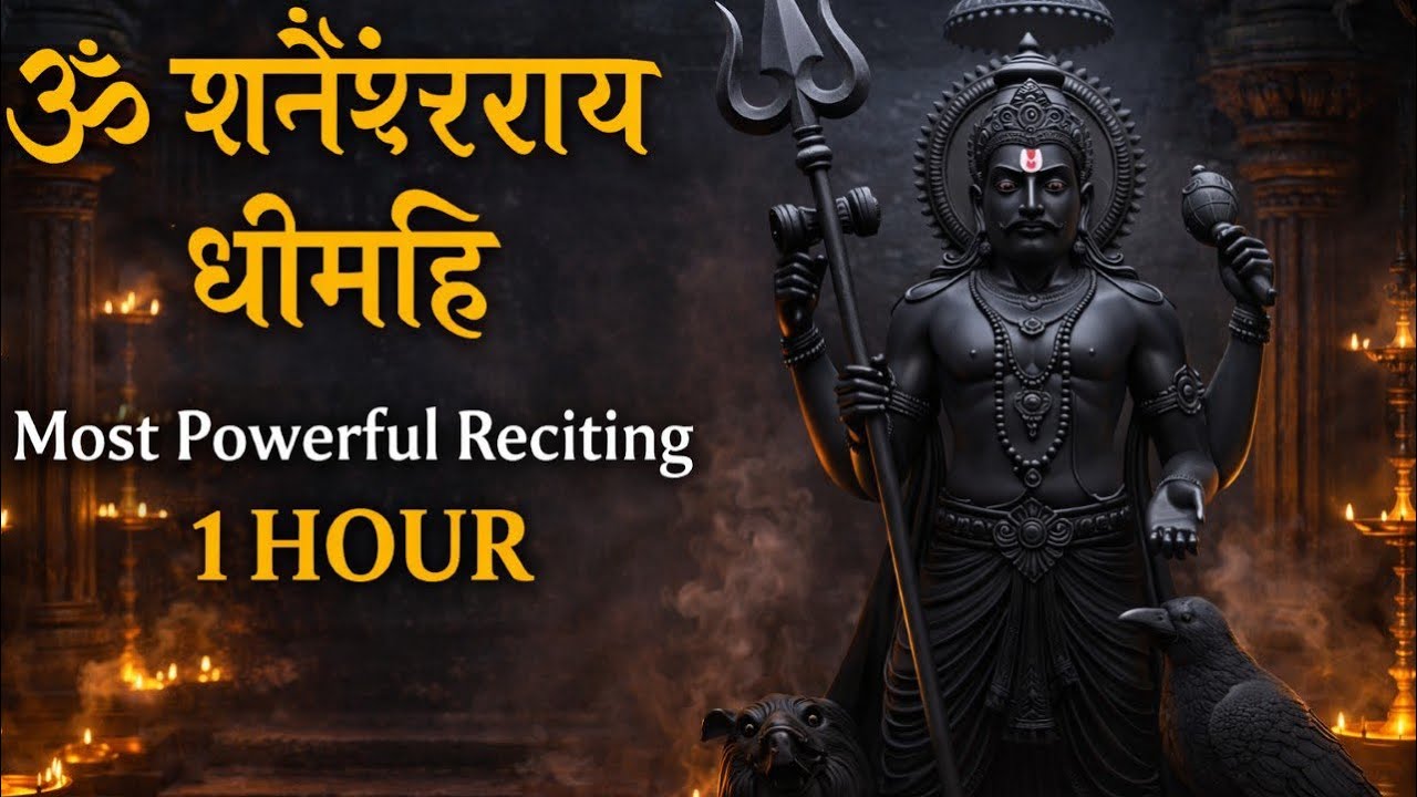 ॐ शनैश्चराय धीमहि | Most Powerful Shani Mantra | Deep Healing & Protection