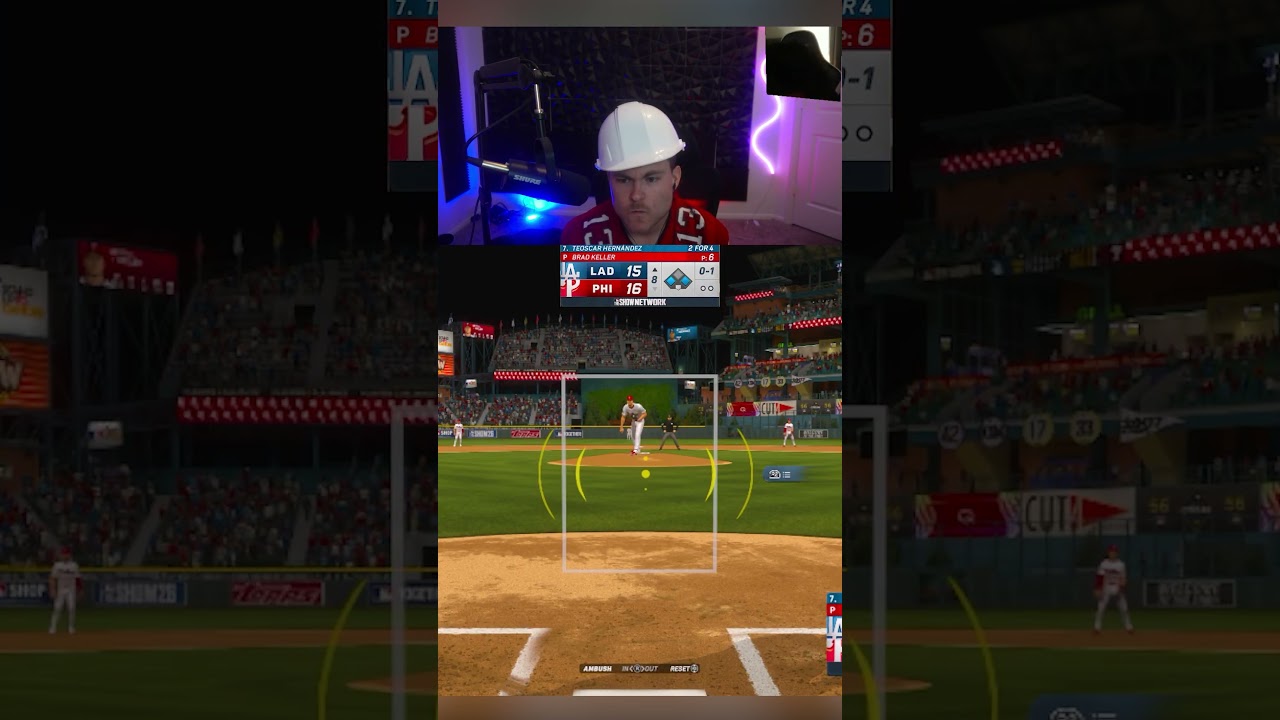 В MLB The Show 26 есть баг с подачей мяча #mlb #mlbtheshow26 #viral