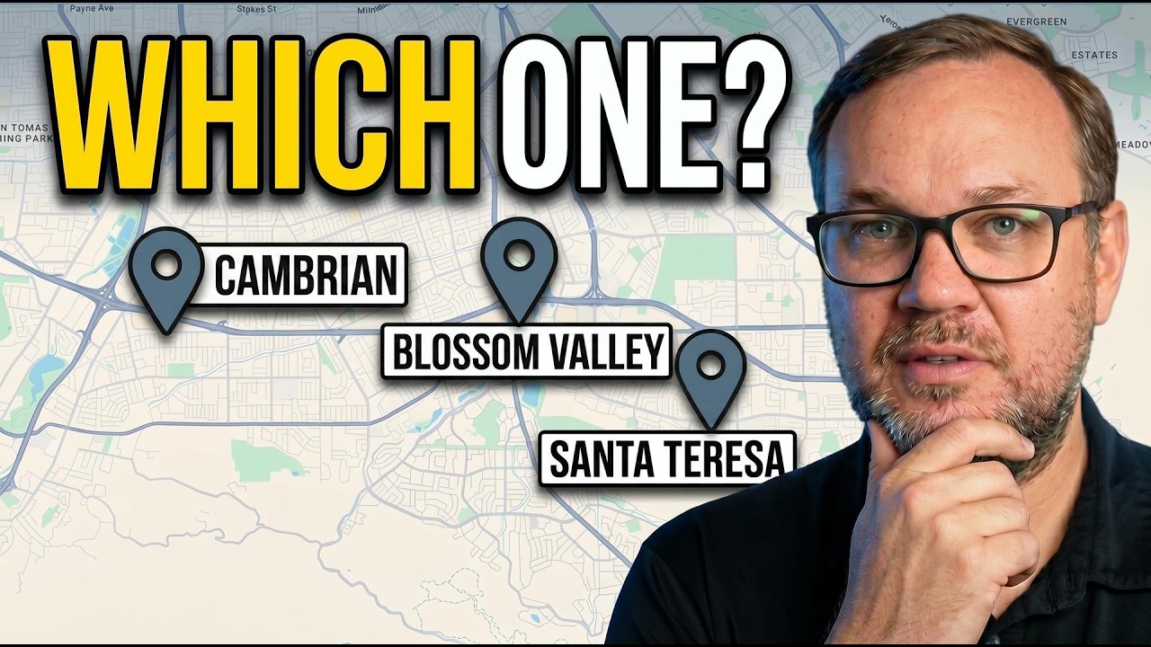 Don't Pick the Wrong South San Jose Neighborhood | Santa Teresa Vs Blossom Valley Vs Cambrian