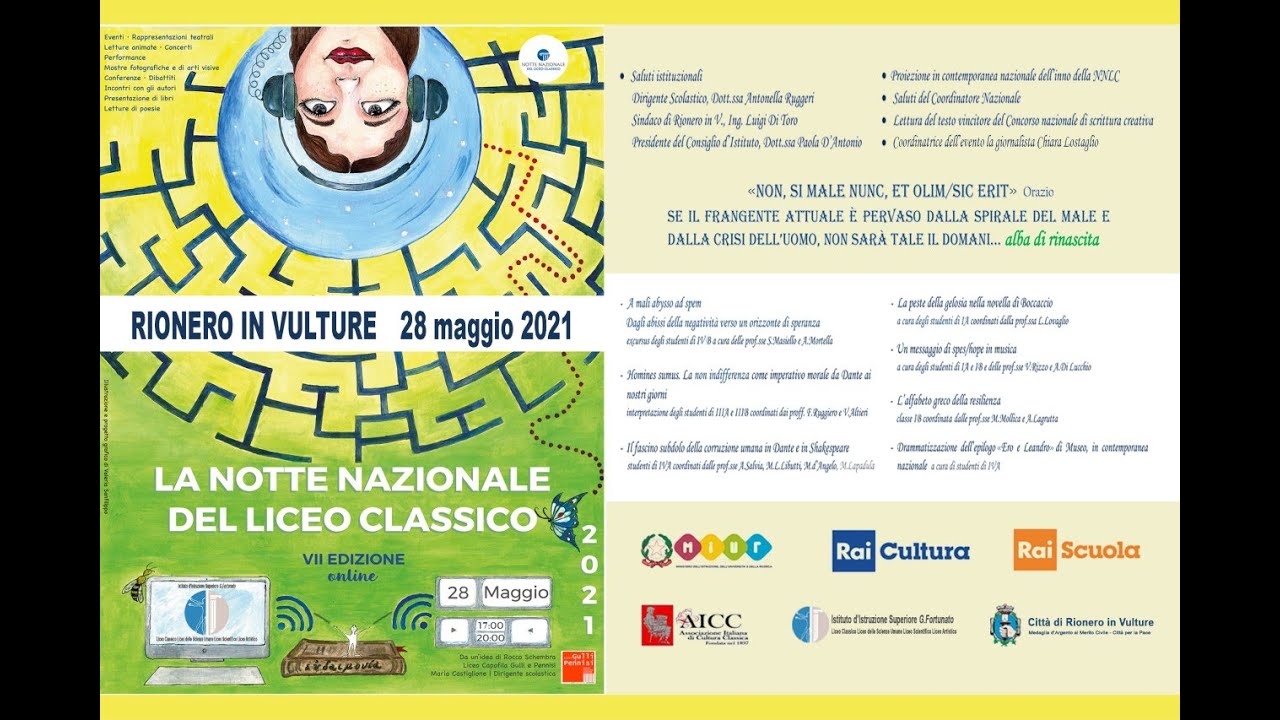 La Notte Nazionale del Liceo Classico 2021