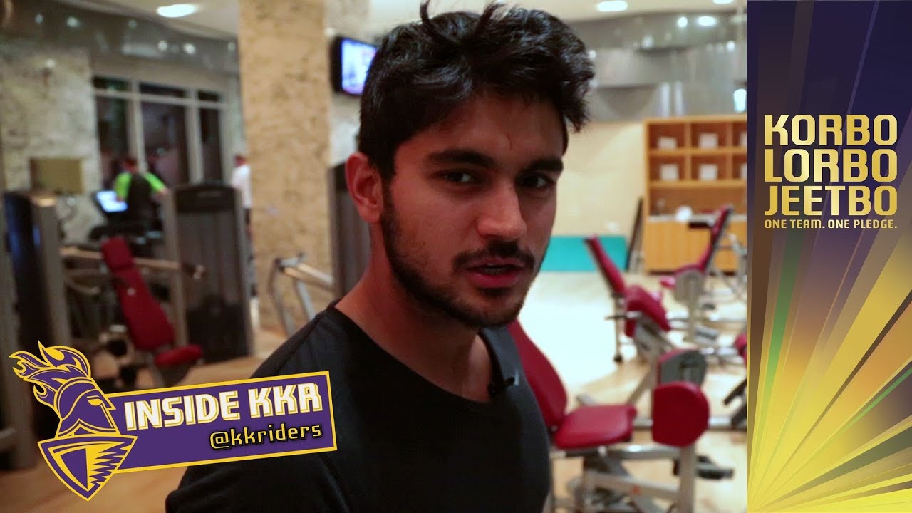 CHECK OUT MANISH PANDEY'S SIX PACK | Inside KKR Ep 12 | Mr Pandey hits the gym
