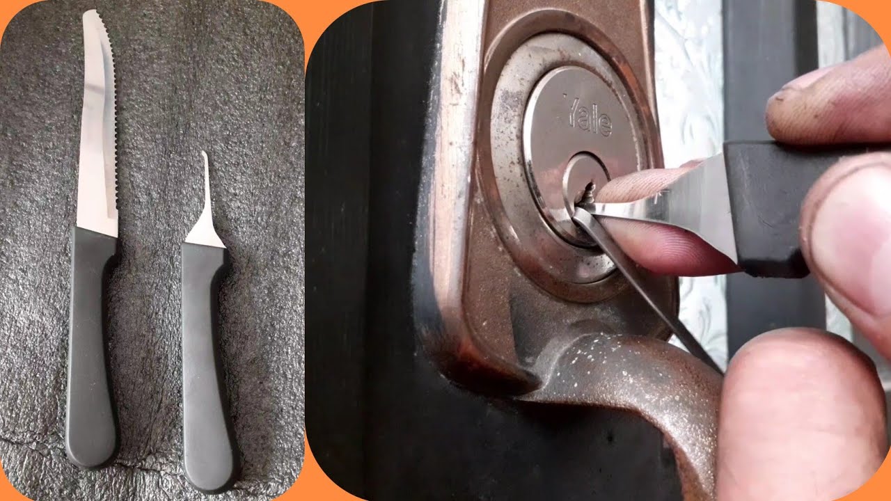 como hacer ganzúa casera resistente