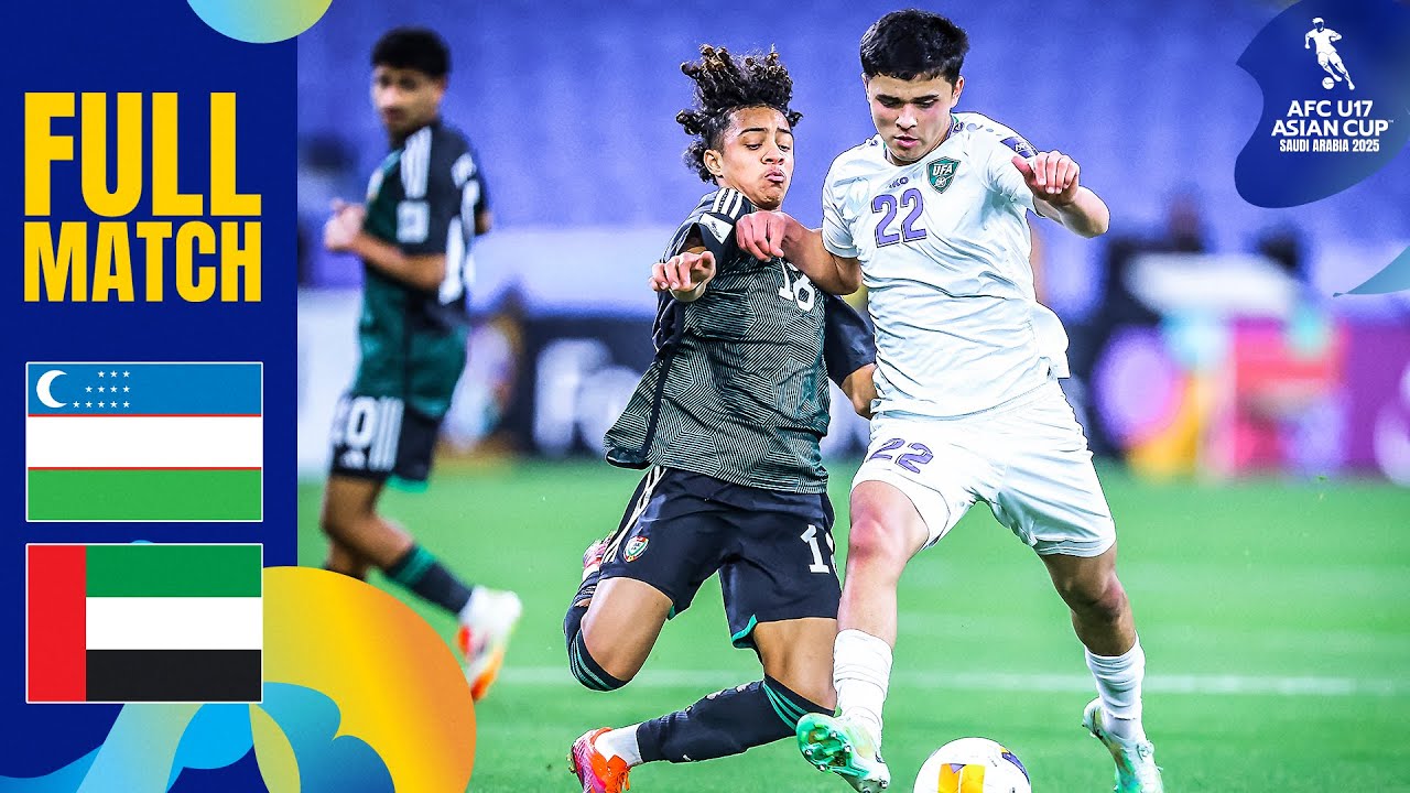 Uzbekistan vs. United Arab Emirates | Full Match | AFC U17 Asian Cup™ Saudi Arabia 2025