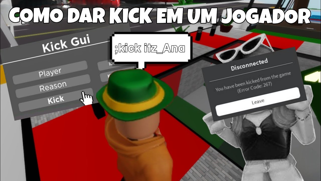COMO DAR KICK NOS JOGADORES Do BROOKHAVEN!🏡 2024 Trolling GUI Roblox