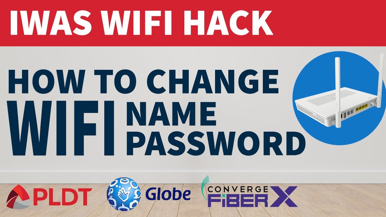 HOW TO CHANGE WIFI NAME & WIFI PASSWORD (PLDTHOME FIBER ROUTER)