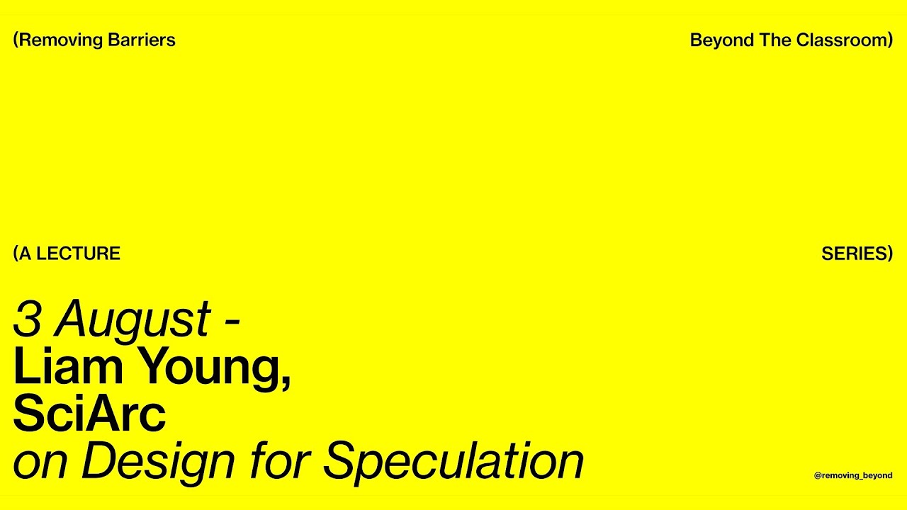 Liam Young on Design for Speculation