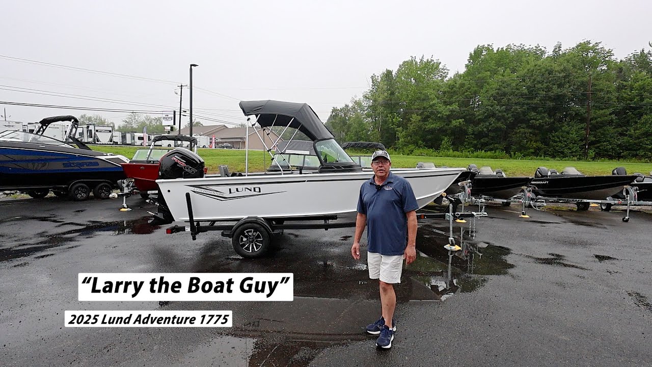 Join Larry the Boat Guy as he tours you through the feature-packed 2025 Lund Adventure 1775 🚤!