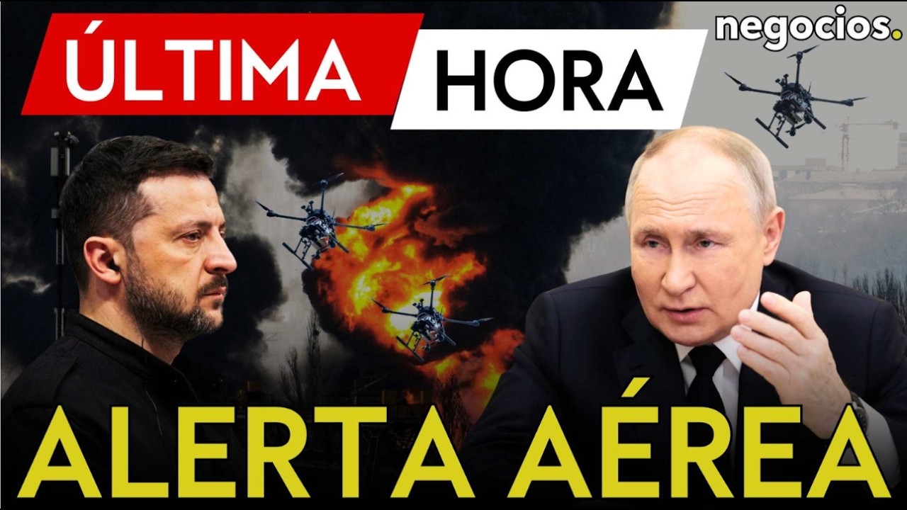 ÚLTIMA HORA: Alerta aérea en Kiev y en otras regiones de Ucrania ante un nuevo ataque de Rusia
