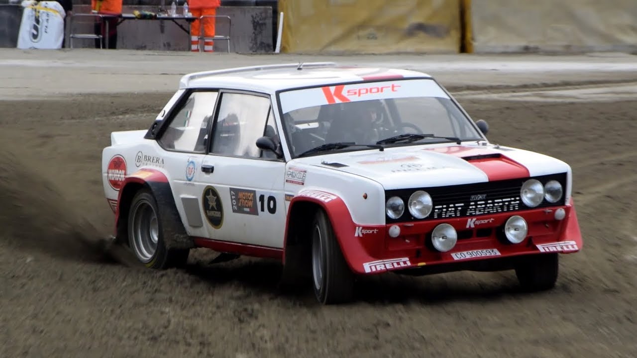 Fiat 131 Abarth rally Gr.4 - Race, show, pure sound, A. Battistolli camera car