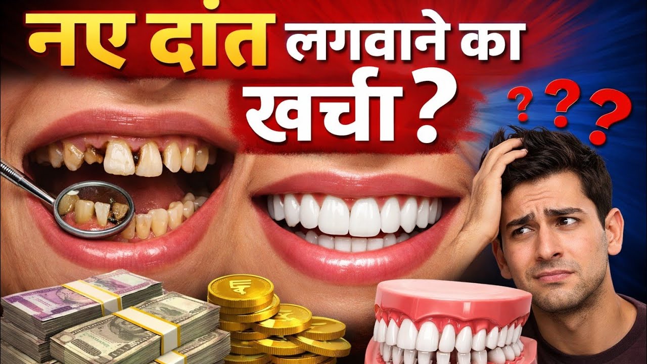 नये दांत लगवाने में कितना खर्चा आता है#dentist #dentalprosthesis #evershinedental