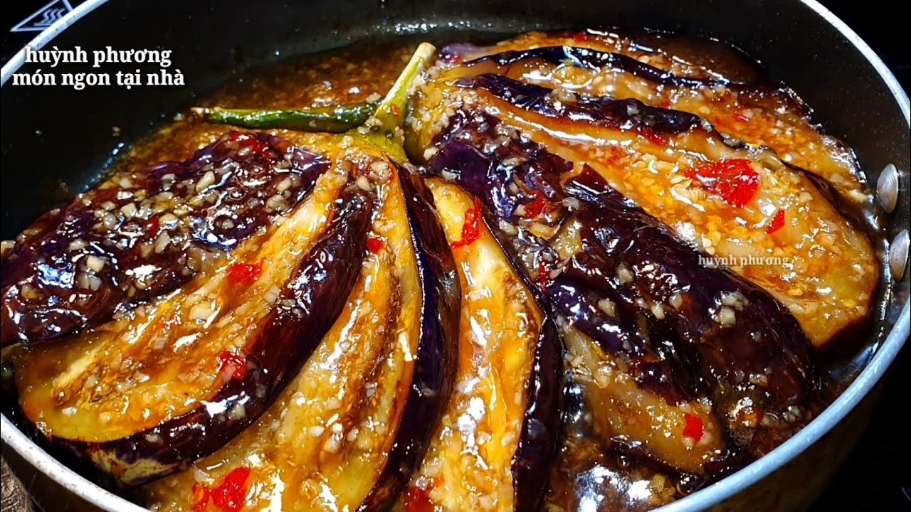 Làm CÀ TÍM CHIÊN NƯỚC MẮM chay theo cách này có ngay món chay ngon lạ miệng