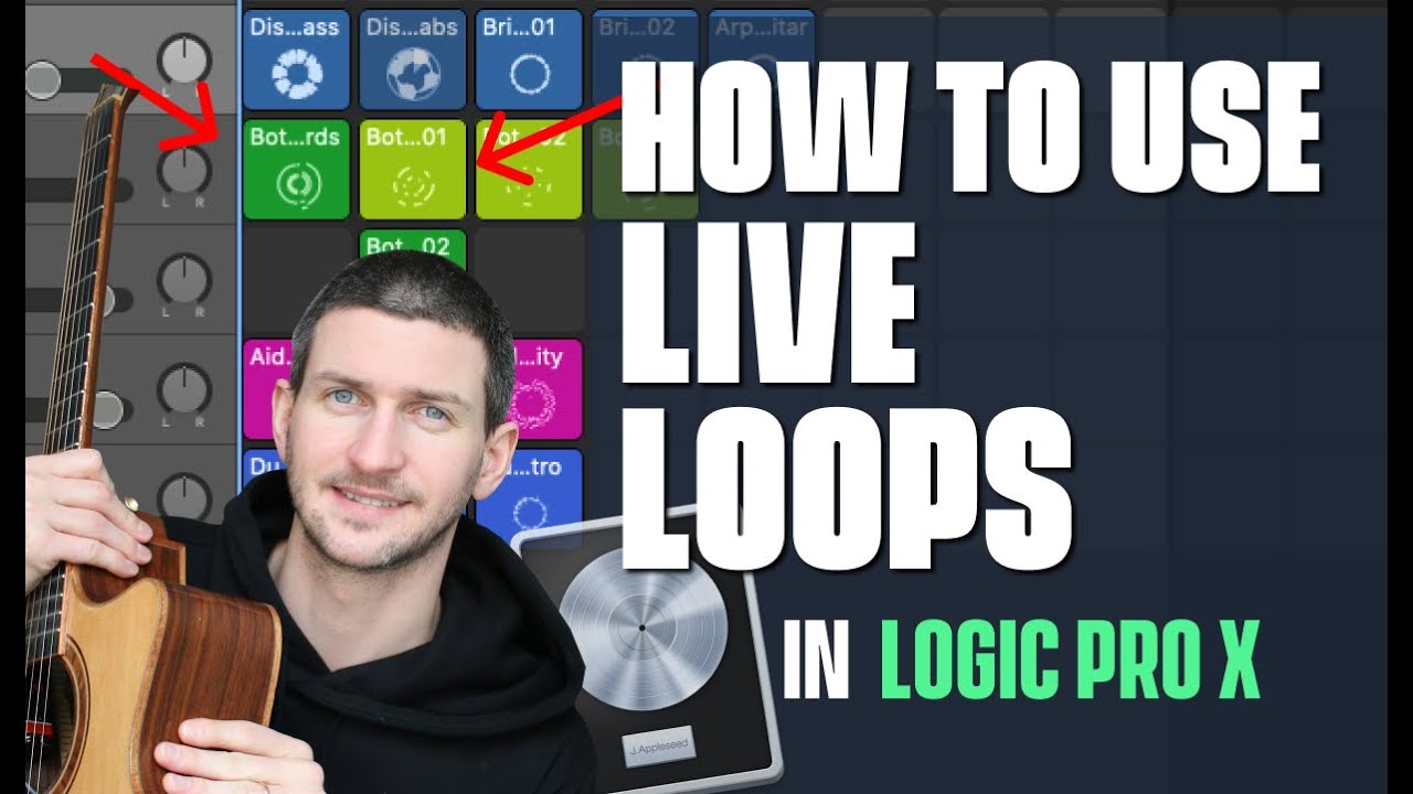 Как использовать живые циклы в Logic Pro X