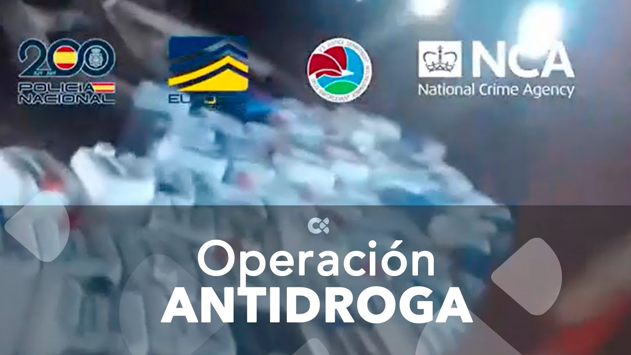 Operación ‘Sombra negra’: 48 detenidos y 3.800 kilos de cocaína incautados en Canarias