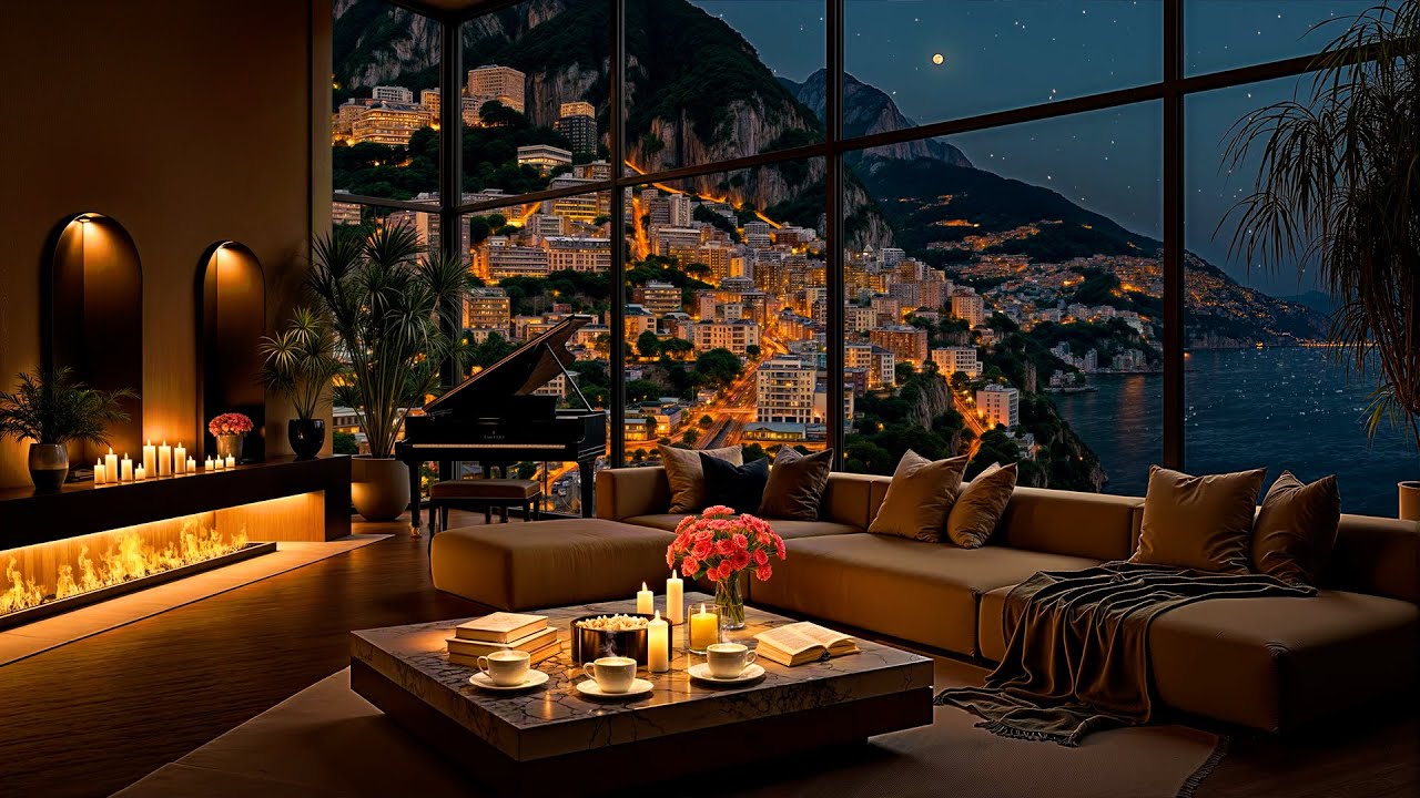 Positano Night Jazz 🌃 Cozy Apartment with Romantic Jazz Saxophone for Chilling, Studying & Sleeping