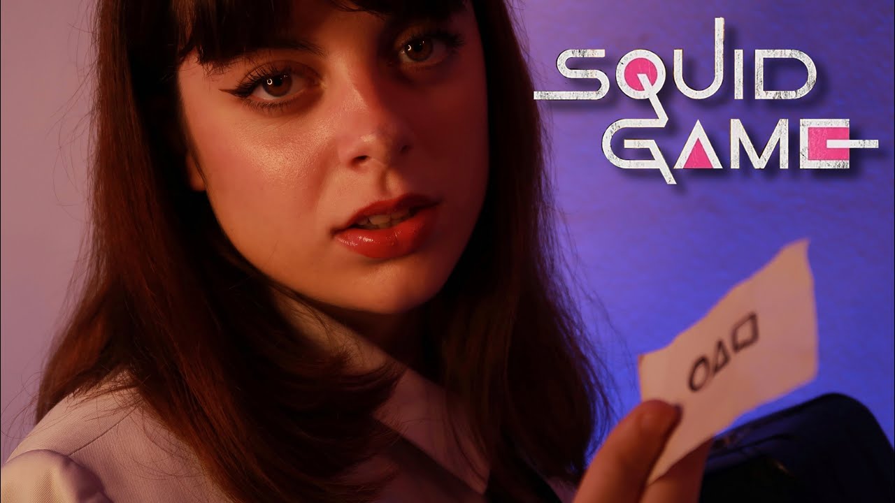ASMR SQUID GAME 💶| Vuoi fare un gioco con me? | Roleplay ASMR ita