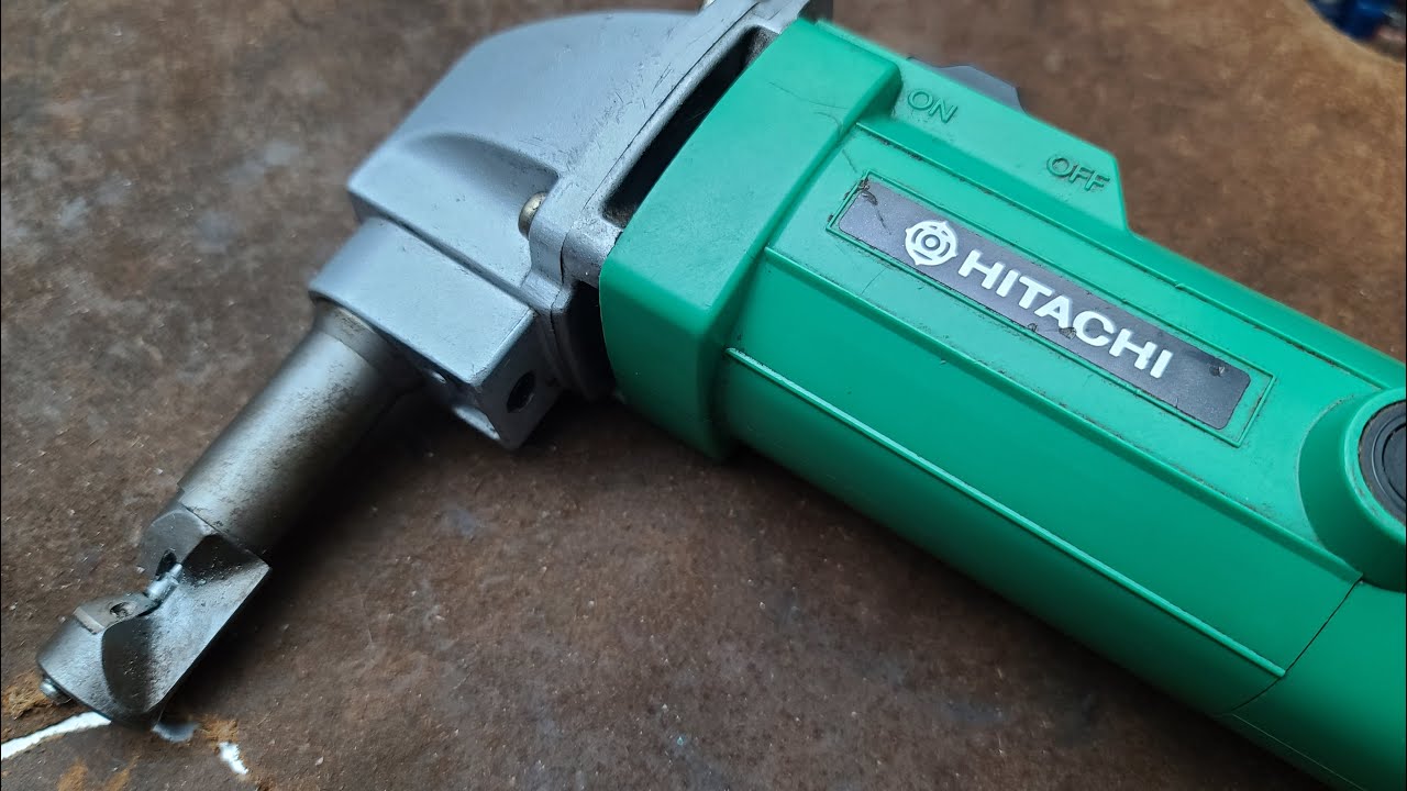 Hitachi Japan 16-Gauge (1.5mm) Professional Metal Nibbler Review & Teardown Service