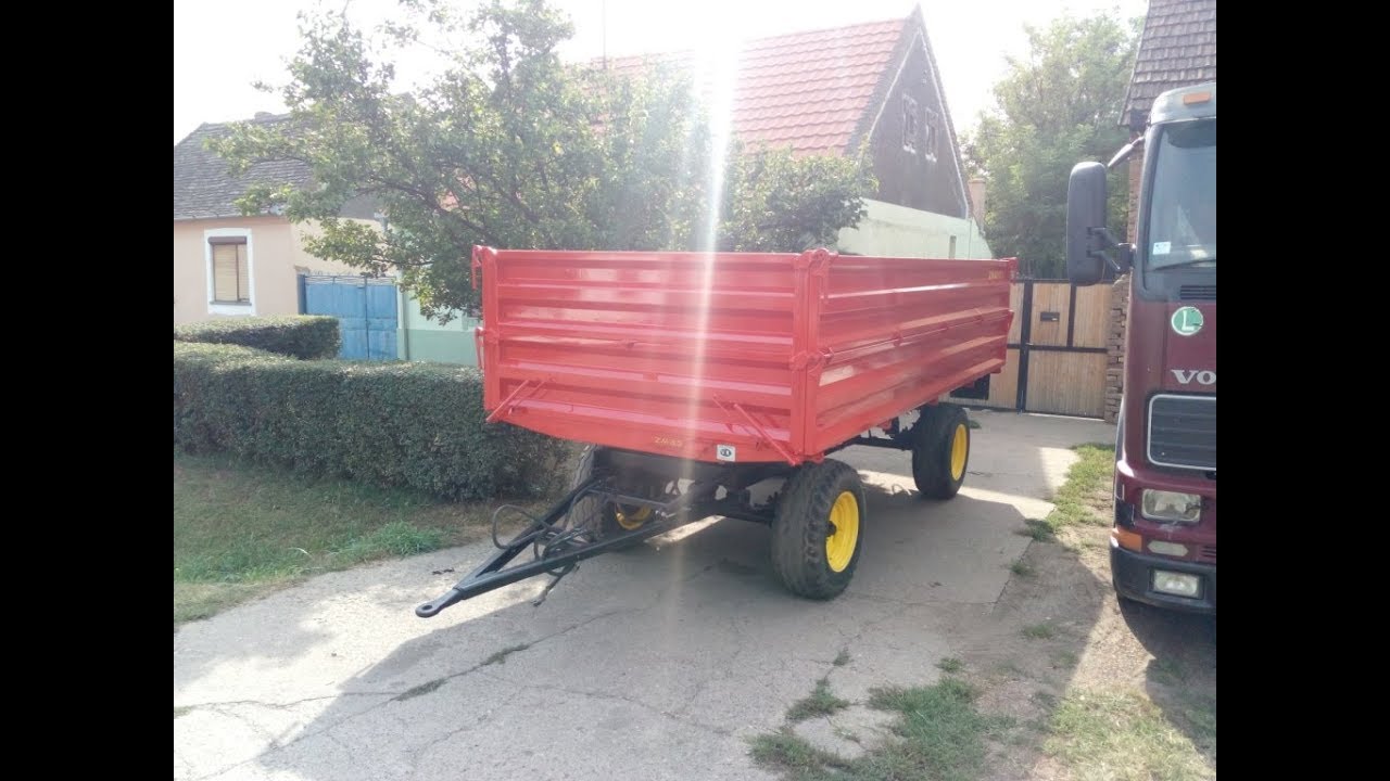 Remont traktorske prikolice:ZMAJ-489
