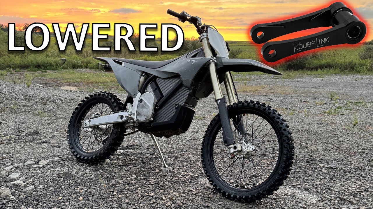 How To Lower a Stark Varg Dirt Bike Ebike | Kouba Lowering Link Install