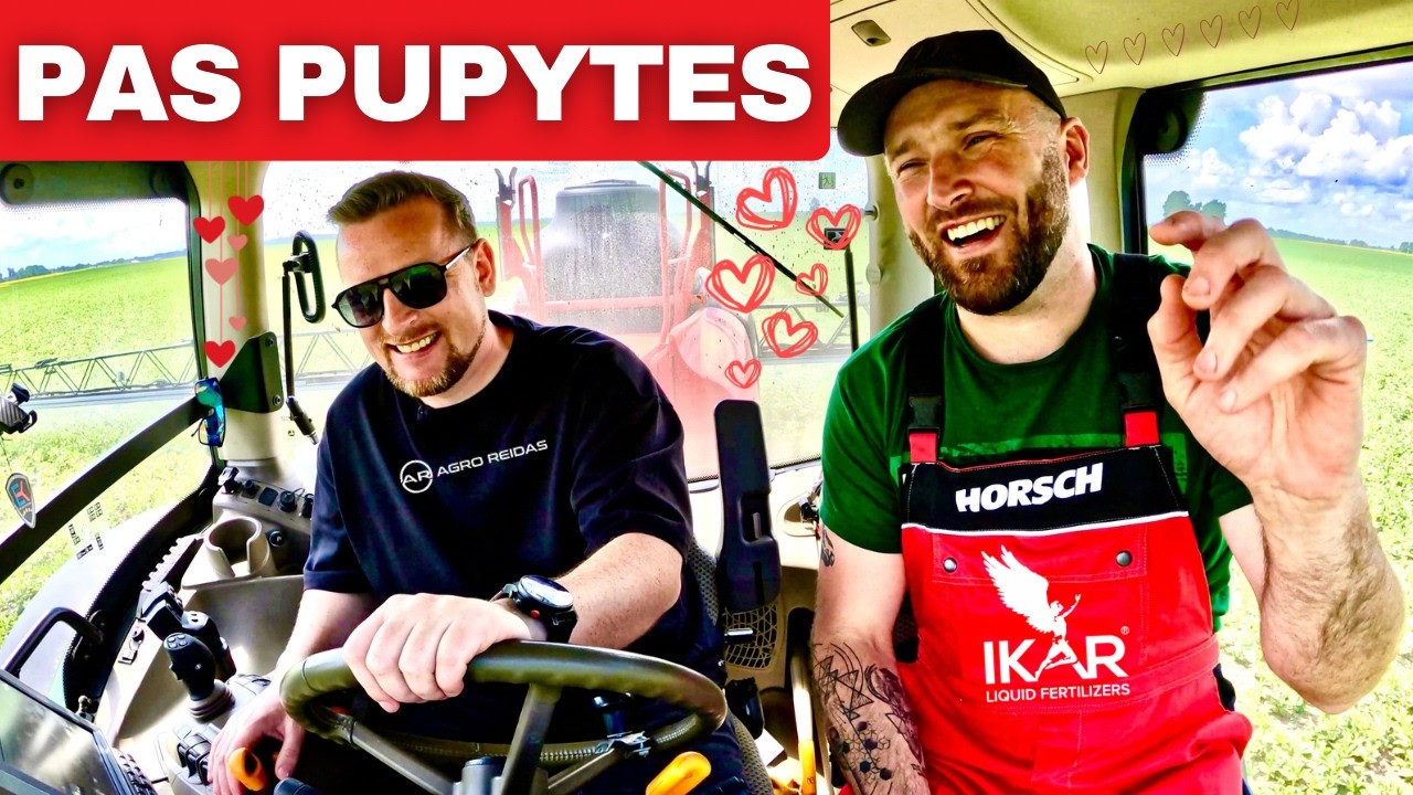 Du kartus apvertė purk&scaron;tuvą! Kaip užki&scaron;o purk&scaron;tukus? || AGRO REIDAS