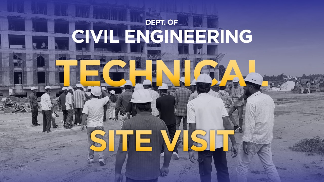 ⚒️ NMIT Civil Engineering Students on Site | Learning Construction the Real Way