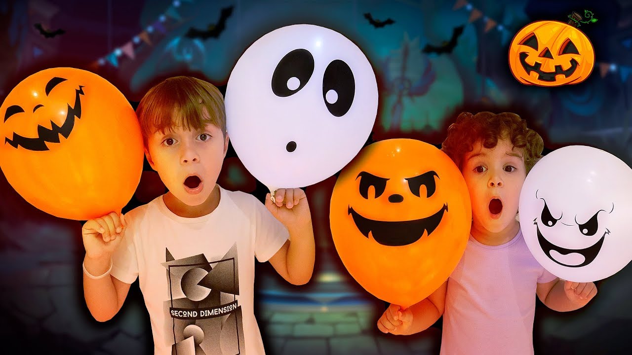 BEXIGAS DE HALLOWEEN QUE BRILHAM NO ESCURO 🎃Fam&iacute;lia Brancoala