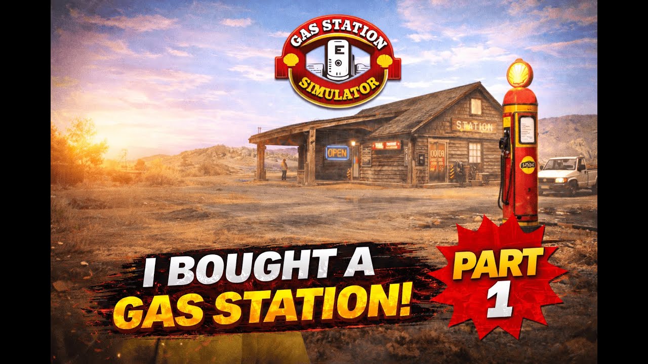 Opened my own GAS STATION ⛽...| Gas Station Simulator | #part1