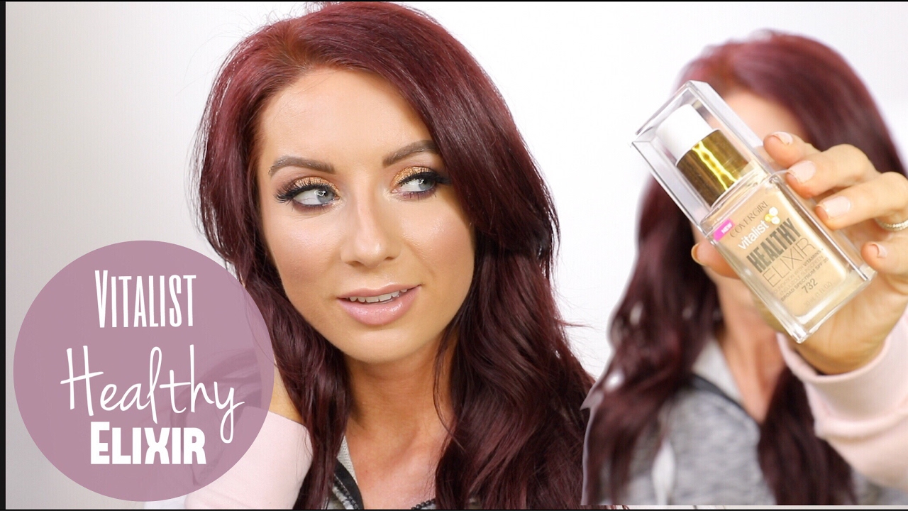 NEW Covergirl Vitalist Healthy Elixir Foundation