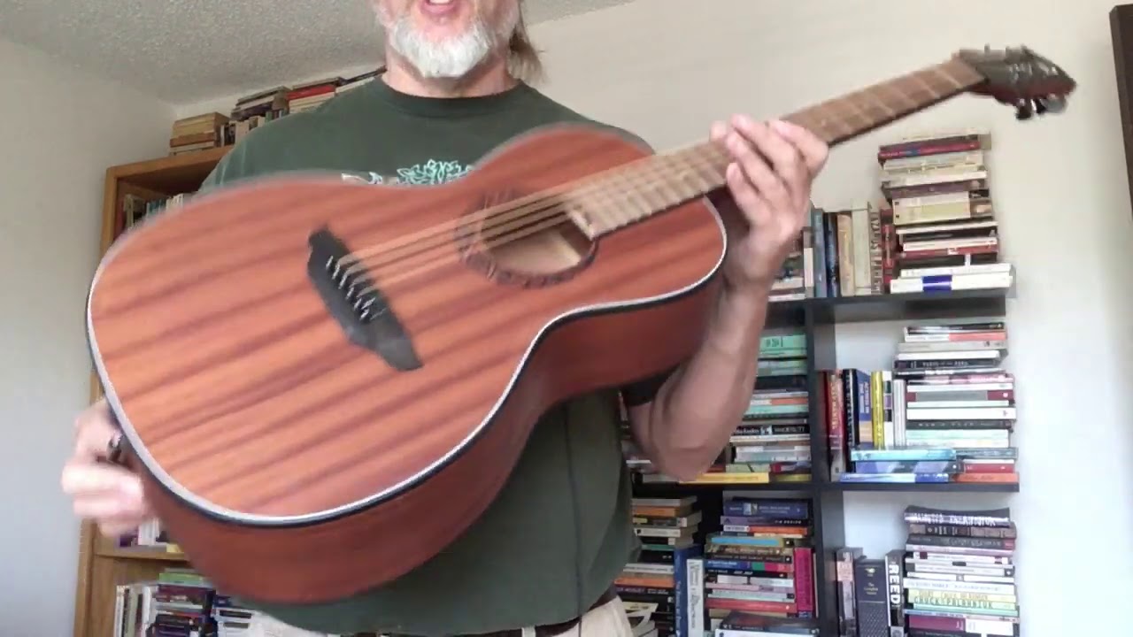 Luna Gypsy Muse Parlour Guitar!
