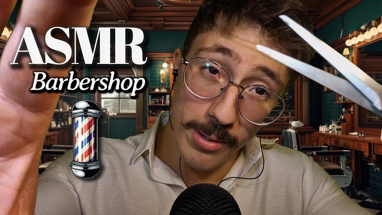 ASMR BINAURAL | Roleplay Barbearia Realista💈